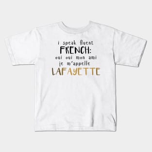 Fluent French Kids T-Shirt